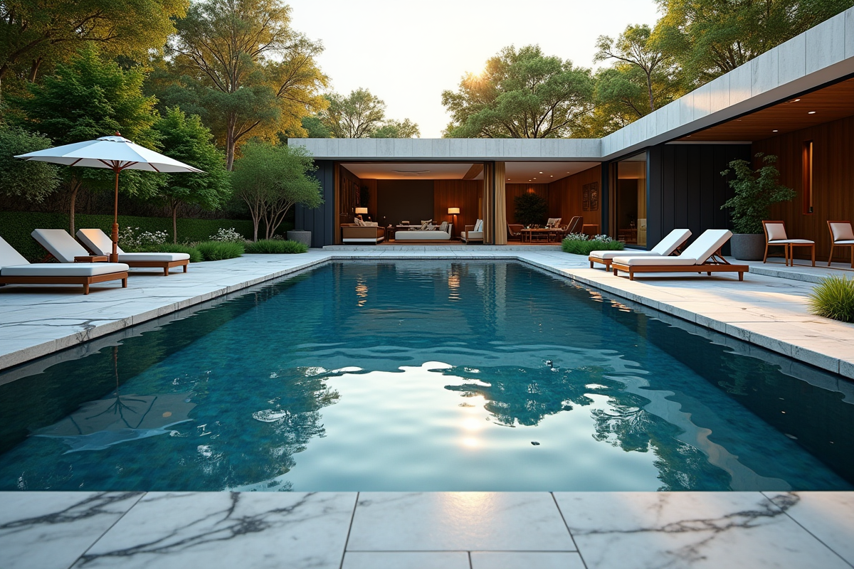 margelles piscine