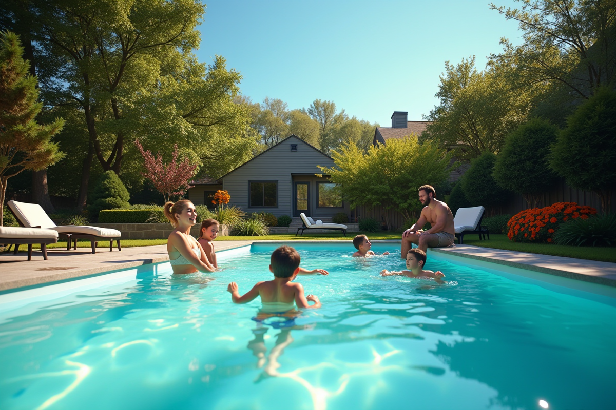 piscine jardin