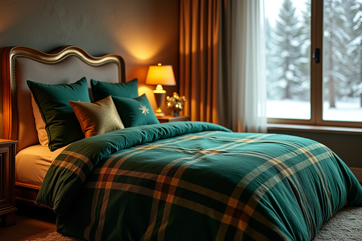 plaid noël